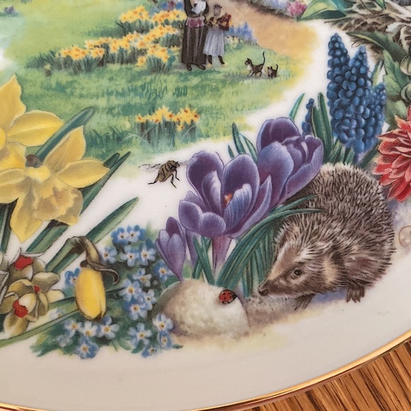 Reco International "Gardens of Beauty" collectible plates - Picture 7 of 13